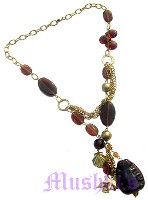 Indian ethnic necklace - click here for large view